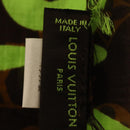LOUIS VUITTON Monogram Graffiti Scarf Green LV Auth am10736SV-14
