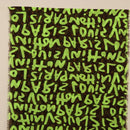 LOUIS VUITTON Monogram Graffiti Scarf Green LV Auth am10736SV-9