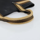 GUCCI Sherry Hand Bag Leather outlet Black Silver 000 0860 Auth am10737-7