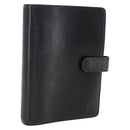 LOUIS VUITTON Epi Agenda MM Day Planner Cover Black R20042 LV Auth am10744-1