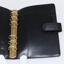 LOUIS VUITTON Epi Agenda MM Day Planner Cover Black R20042 LV Auth am10744-19