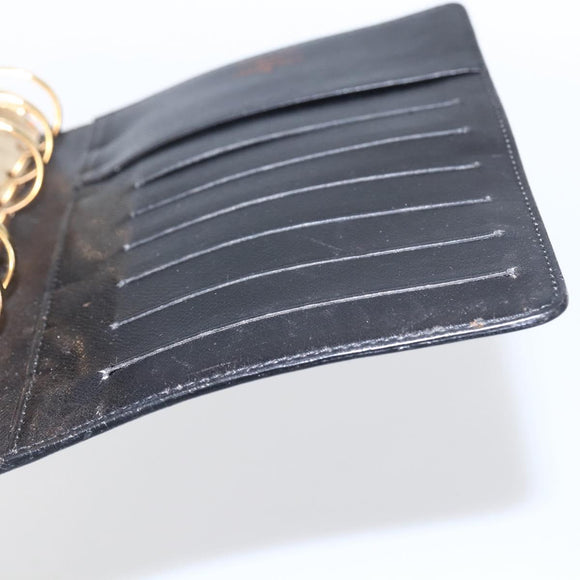 LOUIS VUITTON Epi Agenda MM Day Planner Cover Black R20042 LV Auth am10744