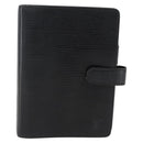LOUIS VUITTON Epi Agenda MM Day Planner Cover Black R20042 LV Auth am10744-13