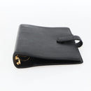 LOUIS VUITTON Epi Agenda MM Day Planner Cover Black R20042 LV Auth am10744-6