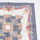 CELINE Handkerchief Cotton 2 Set Navy Red Auth am10748V-11