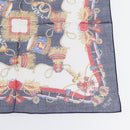 CELINE Handkerchief Cotton 2 Set Navy Red Auth am10748V-13