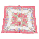 CELINE Handkerchief Cotton 2 Set Navy Red Auth am10748V-2