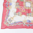 CELINE Handkerchief Cotton 2 Set Navy Red Auth am10748V-5