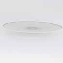 HERMES H DECO Plate Pottery White Black Auth am10749SAV-15