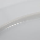 HERMES H DECO Plate Pottery White Black Auth am10749SAV-19