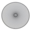 HERMES H DECO Plate Pottery White Black Auth am10749SAV-2