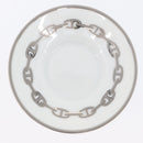HERMES Schoendunkle Platinum Cup and Saucer Set of 2 Pottery Auth am10750SAV-16
