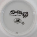 HERMES Schoendunkle Platinum Cup and Saucer Set of 2 Pottery Auth am10750SAV-19