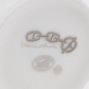 HERMES Schoendunkle Platinum Cup and Saucer Set of 2 Pottery Auth am10750SAV-32