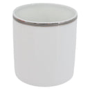 HERMES Schoendunkle Platinum Cup and Saucer Set of 2 Pottery Auth am10750SAV-5
