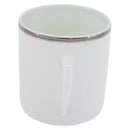 HERMES Schoendunkle Platinum Cup and Saucer Set of 2 Pottery Auth am10750SAV-6