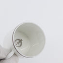 HERMES Schoendunkle Platinum Cup and Saucer Set of 2 Pottery Auth am10750SAV-7
