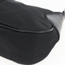 PRADA Hand Bag Nylon Leather Black Silver BR3043 Auth am10754SAV-8