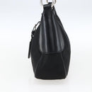 PRADA Hand Bag Nylon Leather Black Silver BR3043 Auth am10754SAV-3