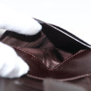 FENDI Zucca Canvas Geldbörse Leder Schwarz Braun Auth am10756V-19