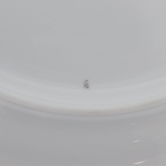 HERMES Africa Plate Pottery White Yellow Orange Auth am10758SAV