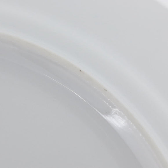 HERMES Africa Plate Pottery White Yellow Orange Auth am10758SAV