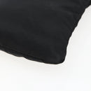 PRADA Shoulder Bag Nylon Black Silver Auth am10762-16