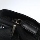 PRADA Shoulder Bag Nylon Black Silver Auth am10762-10