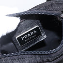 PRADA Shoulder Bag Nylon Black Silver Auth am10762-19