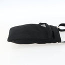 PRADA Shoulder Bag Nylon Black Silver Auth am10762-4