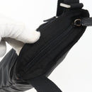 PRADA Shoulder Bag Nylon Black Silver Auth am10762-6