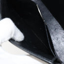 Christian Dior Horsebit Shoulder Bag Leather Black Silver Auth am10763-21