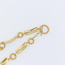 GUCCI Chain Belt metal 35.4"" Gold Auth am10765V-10