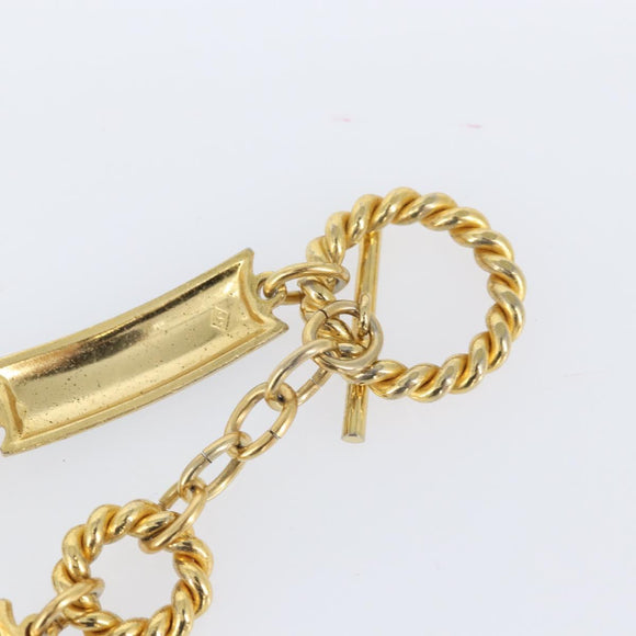 GUCCI Chain Belt metal 35.4"" Gold Auth am10765V