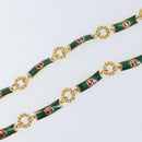 GUCCI Chain Belt metal 35.4"" Gold Auth am10765V-4