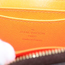 LOUIS VUITTON Monogram graffiti Zippy Coin Purse Orange M93708 Auth am10766SAV-17