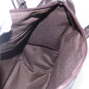 GUCCI GG Canvas Tote Bag Nylon outlet Dark Brown Silver 143742 Auth am10768-18