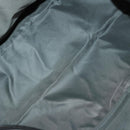 PRADA Boston Bag Nylon Gray Silver Auth am10771-11