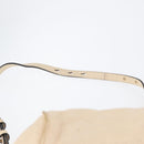 Chloe Etel Hand Bag Leather 2way Beige Gold Auth am10775-10