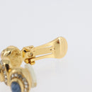 Christian Dior Color stone rhinestone Necklace metal 2 Set Gold Auth am10776V-26