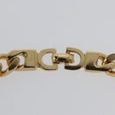 Christian Dior Color stone rhinestone Necklace metal 2 Set Gold Auth am10776V-9