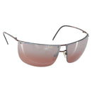 GUCCI Rimless Sunglasses plastic Brown Auth am10785-1