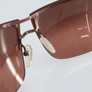 GUCCI Rimless Sunglasses plastic Brown Auth am10785-11