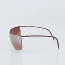 GUCCI Rimless Sunglasses plastic Brown Auth am10785-4