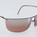 GUCCI Rimless Sunglasses plastic Brown Auth am10785-6