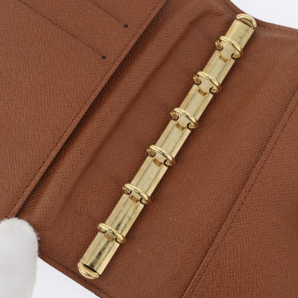 LOUIS VUITTON Monogram Agenda PM Day Planner Cover 2 Set R20005 LV Auth am10788