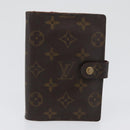 LOUIS VUITTON Monogram Agenda PM Day Planner Cover 2 Set R20005 LV Auth am10788-12
