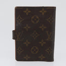 LOUIS VUITTON Monogram Agenda PM Day Planner Cover 2 Set R20005 LV Auth am10788-13