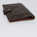 LOUIS VUITTON Monogram Agenda PM Day Planner Cover 2 Set R20005 LV Auth am10788-15
