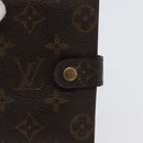 LOUIS VUITTON Monogram Agenda PM Day Planner Cover 2 Set R20005 LV Auth am10788-18